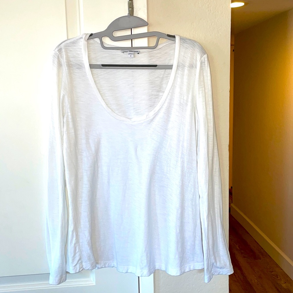 James Perse White T-shirt